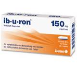 Schmerz- / Fieber-Medikament im Test: Ib-u-ron 150 mg, Zäpfchen von bene-Arzneimittel, Testberichte.de-Note: 1.0 Sehr gut