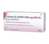 Calcium D3 STADA 1000mg/880 I.E. Brausetabletten