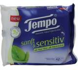 Toilettenpapier im Test: Tempo Sanft & Sensitiv mit Aloe Vera Feuchte Toilettentücher von SCA Hygiene Products, Testberichte.de-Note: 2.4 Gut