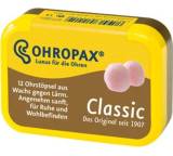 Gehörschutz im Test: Classic von Ohropax, Testberichte.de-Note: ohne Endnote