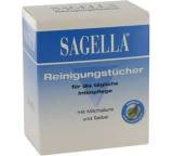 Intimpflege im Test: Reinigungstücher für die tägliche Intimpflege von Sagella, Testberichte.de-Note: 4.0 Ausreichend