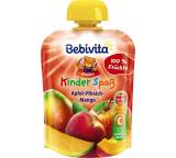 Babynahrung im Test: Kinder Spaß Apfel-Pfirsich-Mango von Bebivita, Testberichte.de-Note: 3.1 Befriedigend