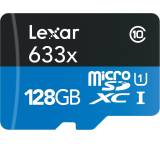 Speicherkarte im Test: High Performance 633x microSDHC/microSDXC UHS-I (128 GB) von Lexar Media, Testberichte.de-Note: 2.5 Gut