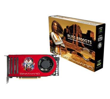 Produktbild Gainward Bliss 8800 GTS GS (320 MB)