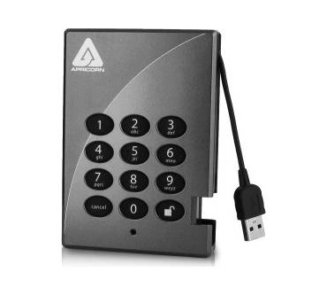 Produktbild Apricorn Aegis Padlock Secure Hard Drive (500 GB)