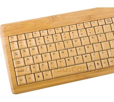 Produktbild Brando USB Bambus Tastatur und Maus