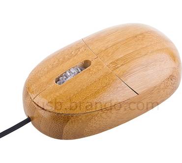 Produktbild Brando USB Bambus Tastatur und Maus