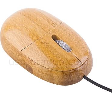 Produktbild Brando USB Bambus Tastatur und Maus