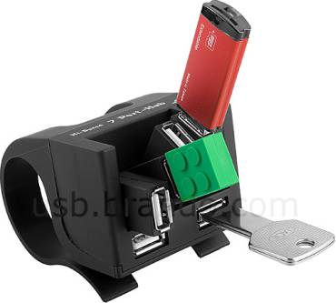 Produktbild Brando Clip-On 7-Port Hub
