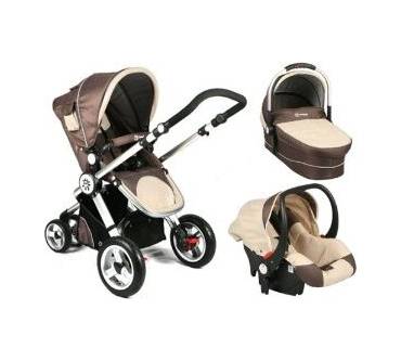 Produktbild Realm Industrial 3 in 1 Alu Kombi-Kinderwagen