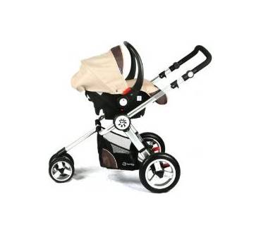 Produktbild Realm Industrial 3 in 1 Alu Kombi-Kinderwagen