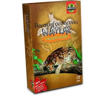 Produktbild bioViva Herausforderung Natur Fleischfresser