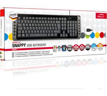 Produktbild SpeedLink Snappy USB Tastatur