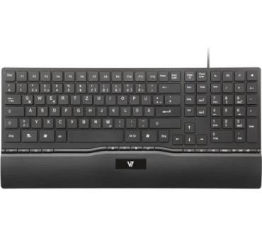 Produktbild V7 KM0Z1 Slim Multimedia Tastatur