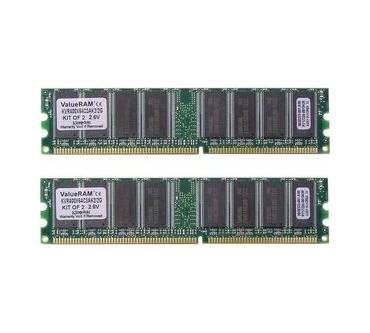Produktbild Kingston DDR-400 KVR400X64C3AK2/2G (2x1 GB Kit)