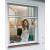 Alu-Insektenschutzrollo für Fenster (130 x 60 cm)