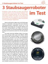 Technik zu Hause.de: 3 Staubsaugerroboter im Test (Vergleichstest)