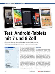 com! professional: Android-Tablets mit 7 und 8 Zoll (Ausgabe: 4)