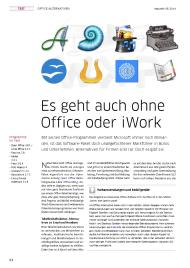 Macwelt: Es geht auch ohne Office oder iWork (Ausgabe: 5)