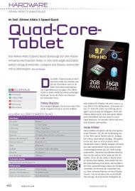 Android User: Quad-Core-Tablet (Ausgabe: 2)