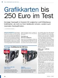 PC-WELT: Grafikkarten bis 250 Euro im Test (Ausgabe: 5)