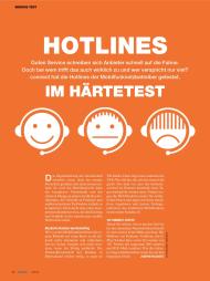 connect: Hotlines im Härtetest (Ausgabe: 7)