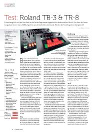 Beat: Roland TB-3 & TR-8 (Ausgabe: 6)