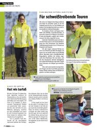 active: Für schweißtreibende Touren (Ausgabe: 2/2014 (April/Mai))