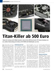 PC Games Hardware: Titan-Killer ab 500 Euro (Ausgabe: 9)