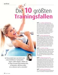 active woman: Die 10 größten Trainingsfallen (Ausgabe: 3)