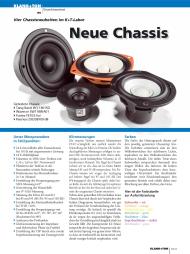 Klang + Ton: Neue Chassis (Ausgabe: 5)