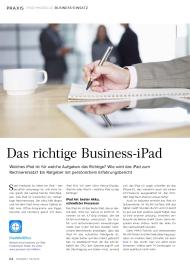 iPadWelt: Das richtige Business-iPad (Ausgabe: 3)