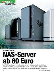 PC Magazin/PCgo: NAS-Server ab 80 Euro (Ausgabe: 12)