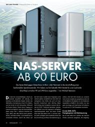 PCgo: NAS-Server ab 90 Euro (Ausgabe: 1)