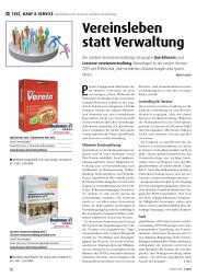 Business & IT: Vereinsleben statt Verwaltung (Ausgabe: 1)