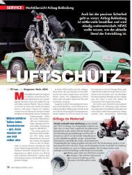 Motorrad News: Luftschutz (Ausgabe: 2)