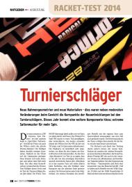 Deutsche Tennis Zeitung: Turnierschläger (Ausgabe: 12/2013 - 1/2014)