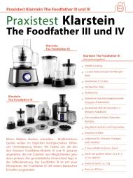 Technik zu Hause.de: Klarstein The Foodfather III und IV (Vergleichstest)