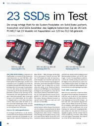 PC-WELT: 23 SSDs im Test (Ausgabe: 5)