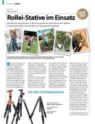 fotoMAGAZIN: Rollei-Stative im Einsatz (Ausgabe: 9)