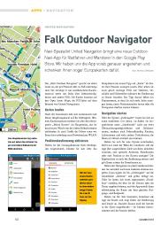 AndroidWelt: Falk Outdoor Navigator (Ausgabe: 5)