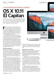 MAC LIFE: OS X 10.11 El Capitan (Ausgabe: 12)