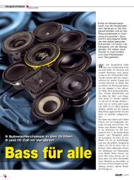 CAR & HIFI: Bass für alle (Ausgabe: 2)