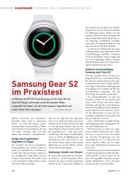 AndroidWelt: Samsung Gear S2 im Praxistest (Ausgabe: 6)