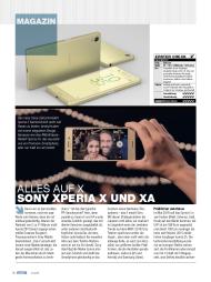 connect: Alles auf X - Sony Xperia X und XA (Ausgabe: 4)