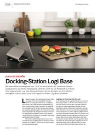 MAC LIFE: Docking-Station Logi Base (Ausgabe: 7)