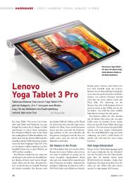 AndroidWelt: Lenovo Yoga Tablet 3 Pro (Ausgabe: 3)