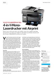 MAC LIFE: 4-in-1-Mono-Laserdrucker mit Airprint (Ausgabe: 9)