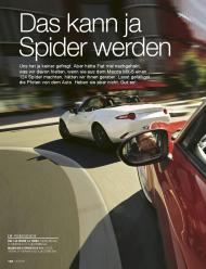 auto motor und sport: Das kann ja Spider werden (Ausgabe: 21)