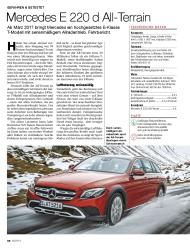 auto motor und sport: Mercedes E 220 d All-Terrain (Ausgabe: 26)